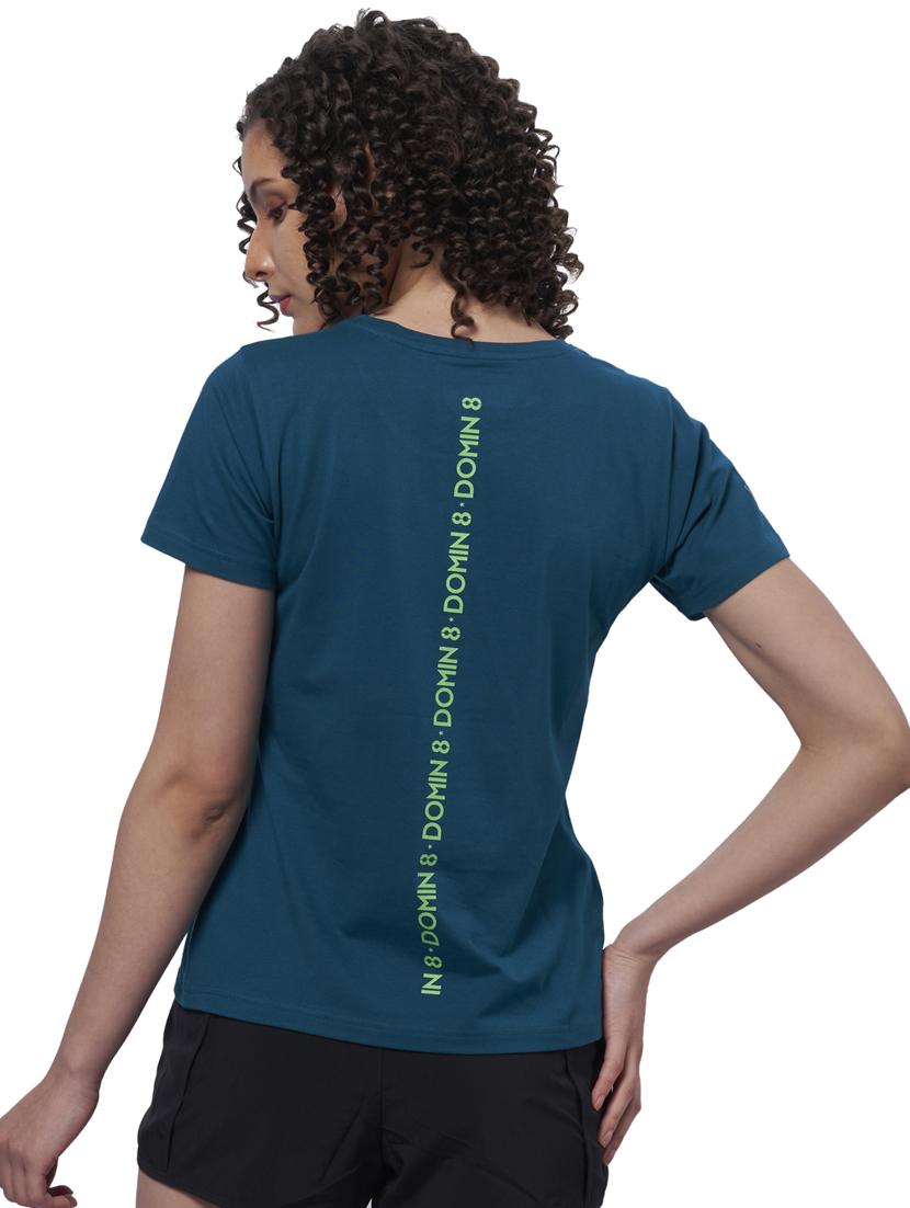 women back printed round neck t-shirt - 20951872 - Standard Image - 2