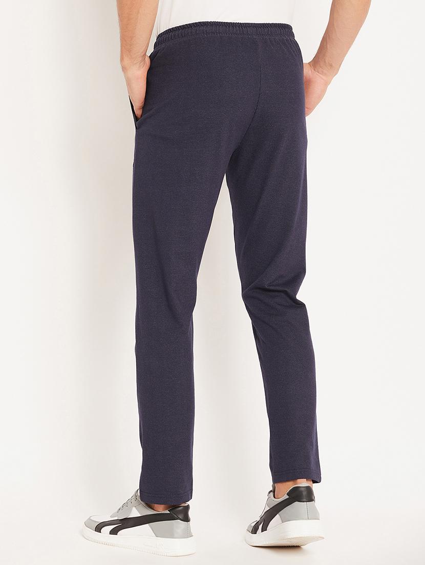 men solid full length track pant - 20957935 - Standard Image - 2