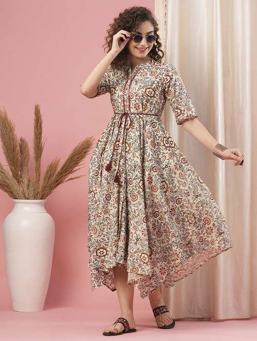 Ethnic Dresses - Buy branded Ethnic Dresses online cotton, rayon, casual  wear, festive wear, work wear, Ethnic Dresses for Women at Limeroad.