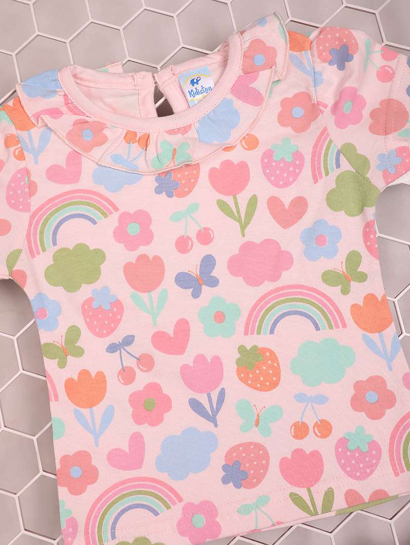 girls printed skirt top set - 20958787 -  Standard Image - 2