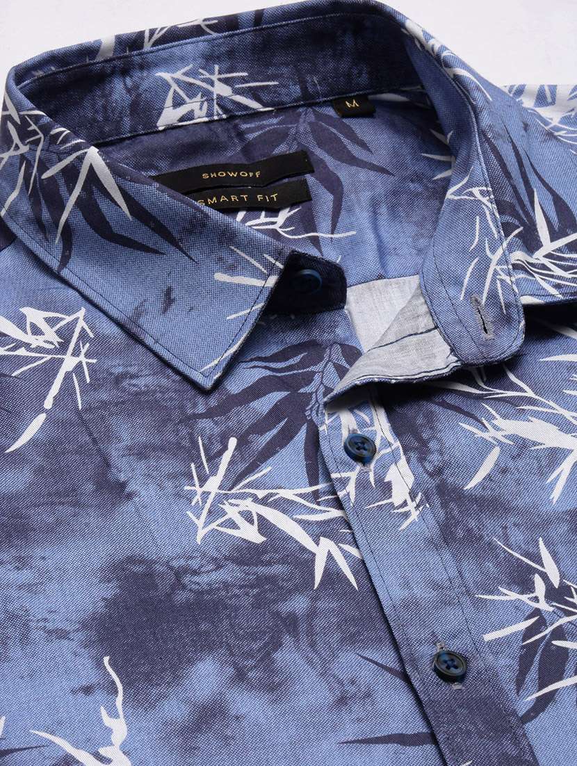 men collared short sleeve casual shirt - 20960746 - Standard Image - 7