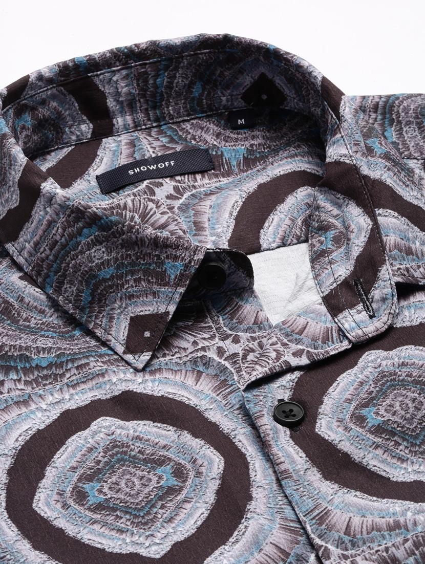 men collared long sleeve casual shirt - 20960758 - Standard Image - 7