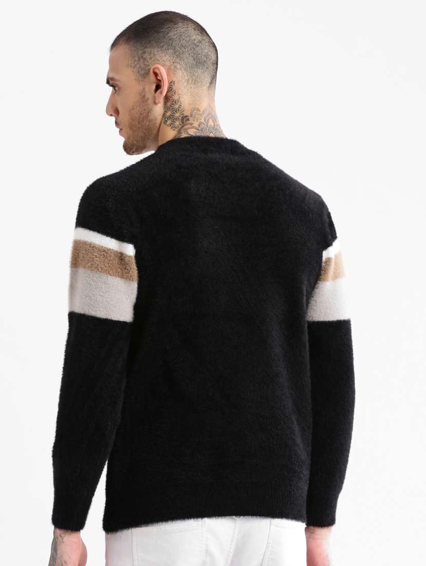 men long sleeved striped pullover - 20960831 -  Standard Image - 2