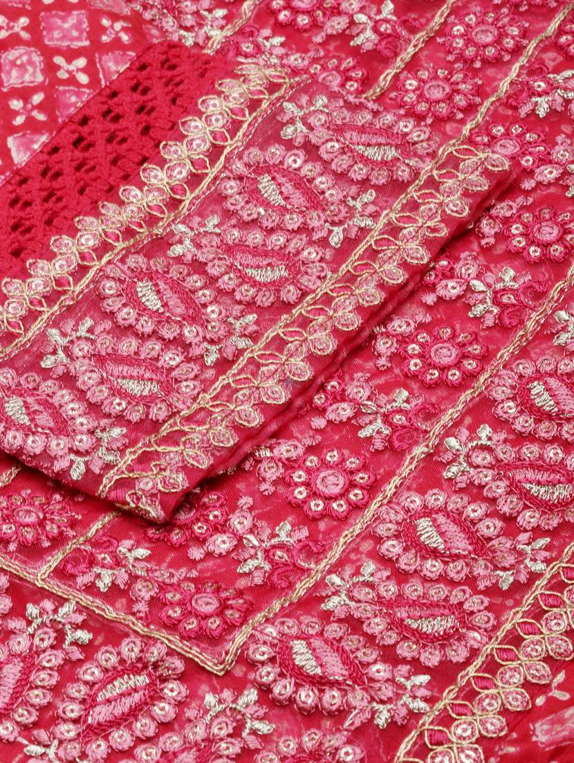 women pink printed kurta salwar set with dupatta - 20961076 -  Standard Image - 7