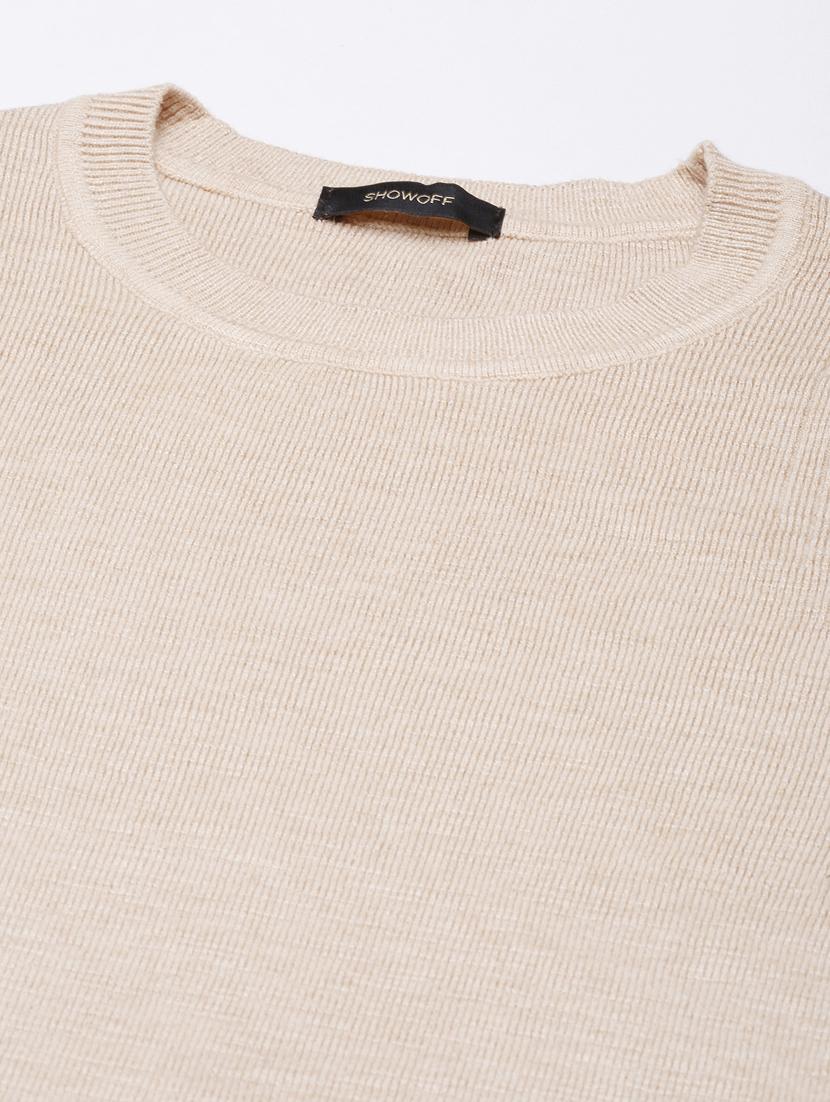 women beige solid regular top - 20961255 - Standard Image - 7