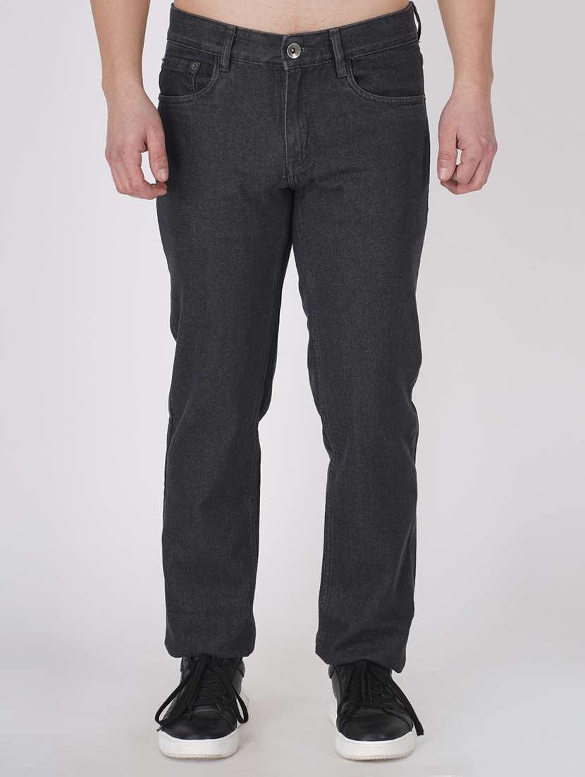 men plain slim fit jeans