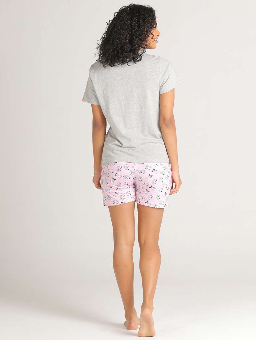women nightwear shorts set - 20961831 -  Standard Image - 2