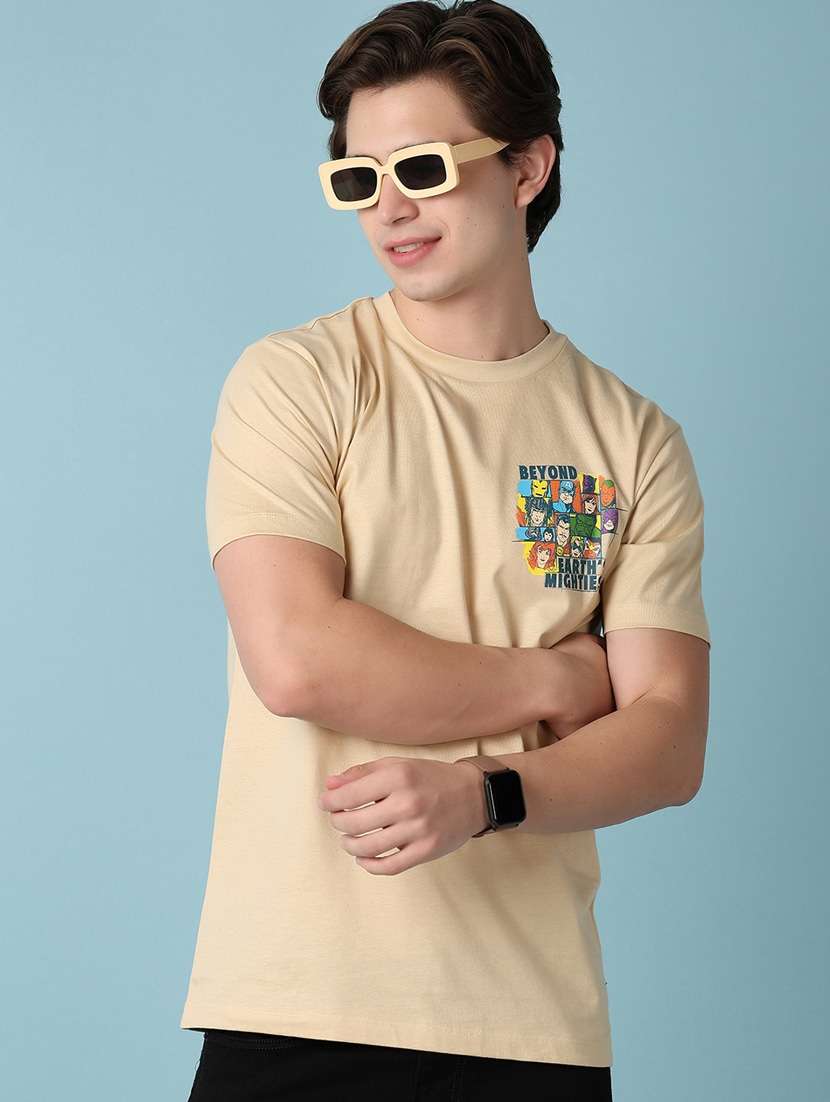 men back print short sleeve t-shirt - 20962345 -  Standard Image - 2