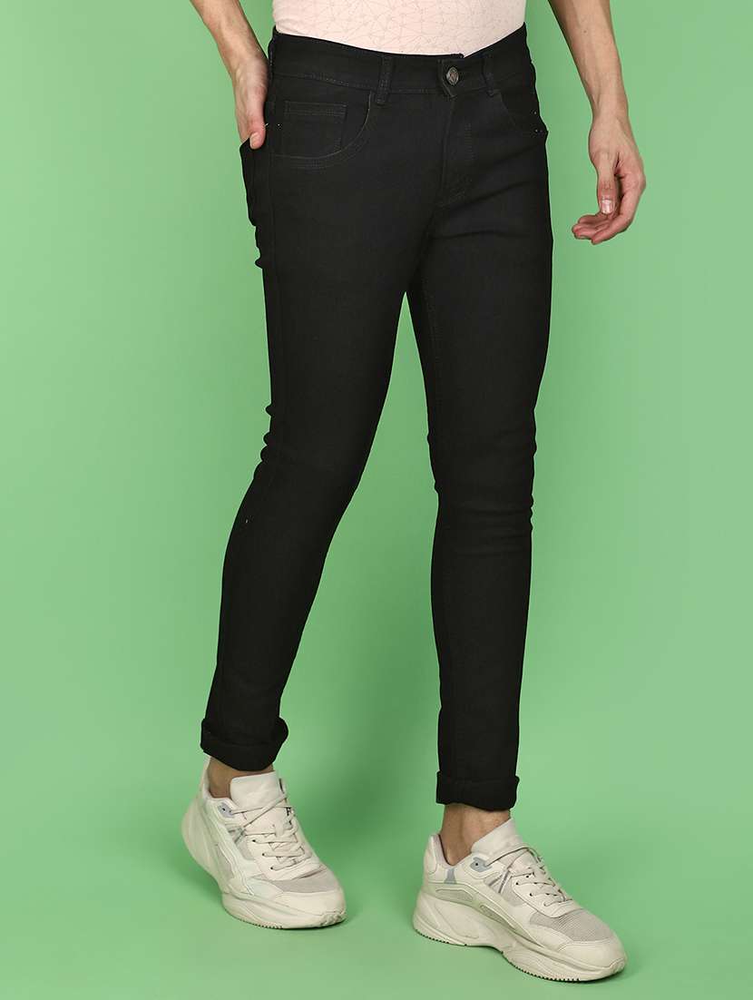 men mid rise plain jeans - 20962443 -  Standard Image - 2