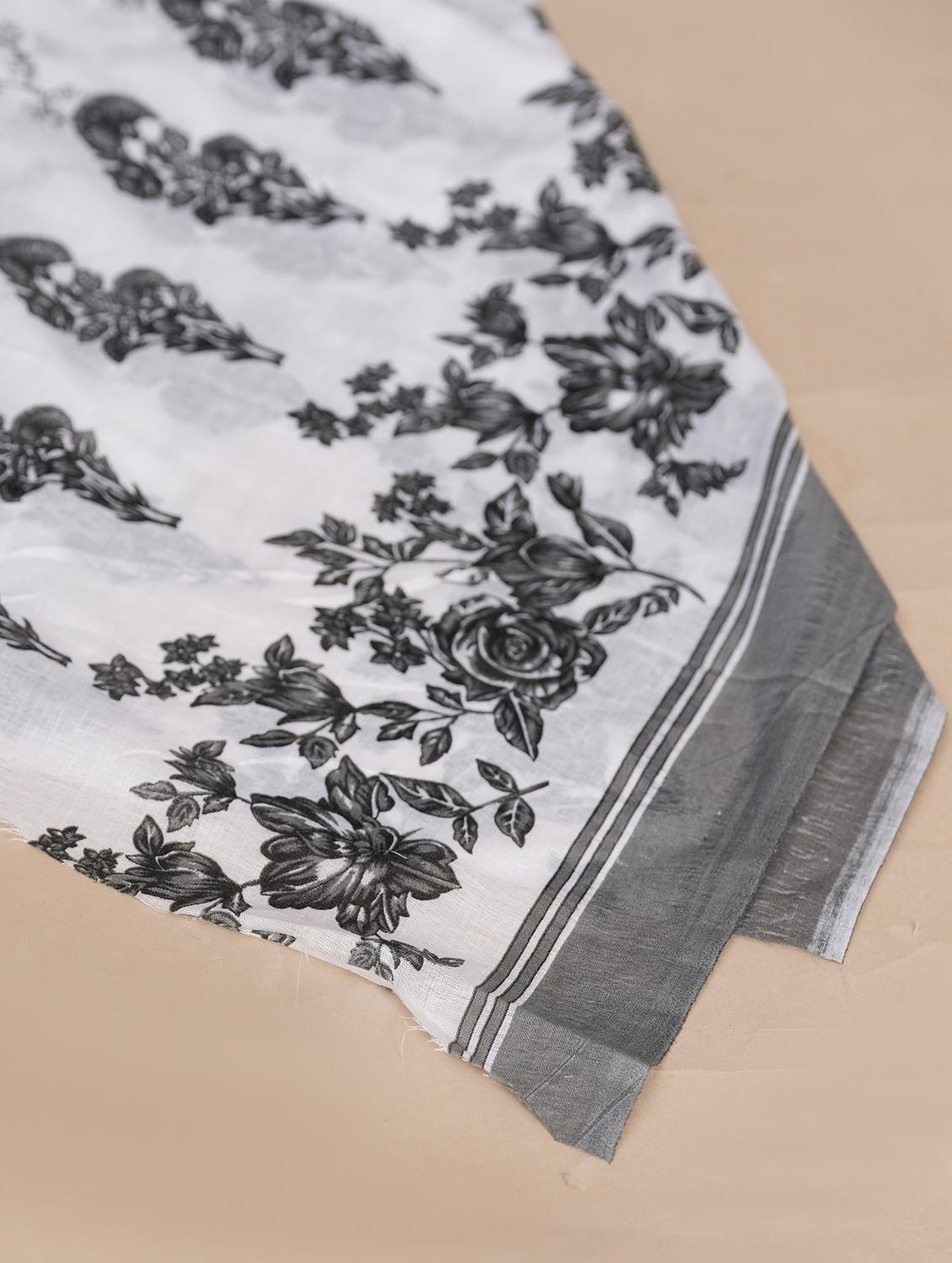 women black printed unstitched suits - 20962628 - Standard Image - 2