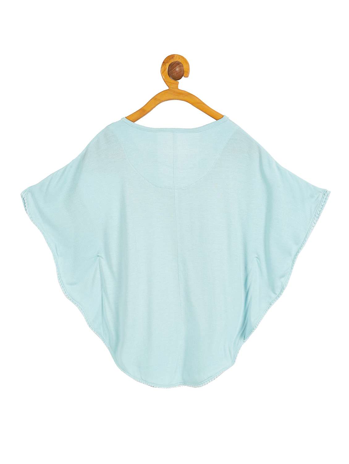 light blue & black printed detailed top & shorts set - 20963867 - Standard Image - 2