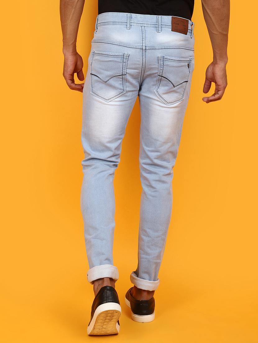men mid rise washed denim jeans - 20965393 - Standard Image - 2