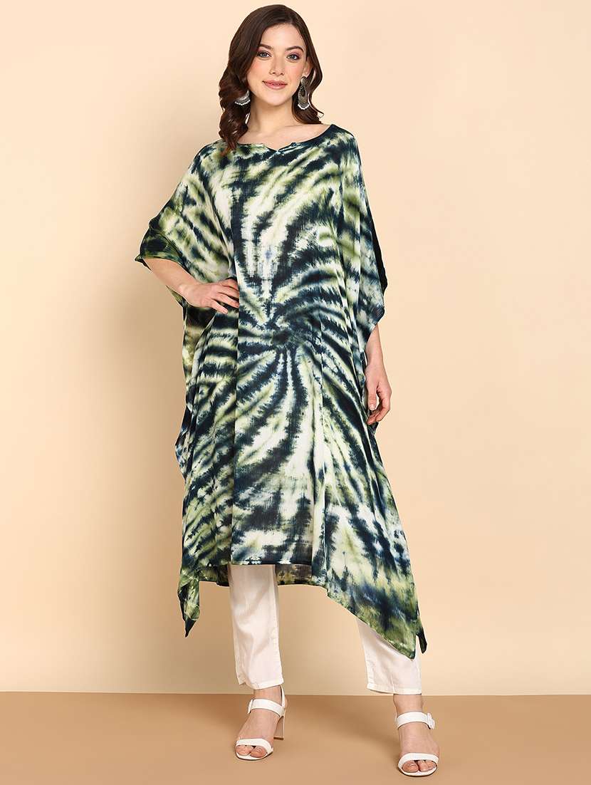 women kimono sleeve kaftan kurta