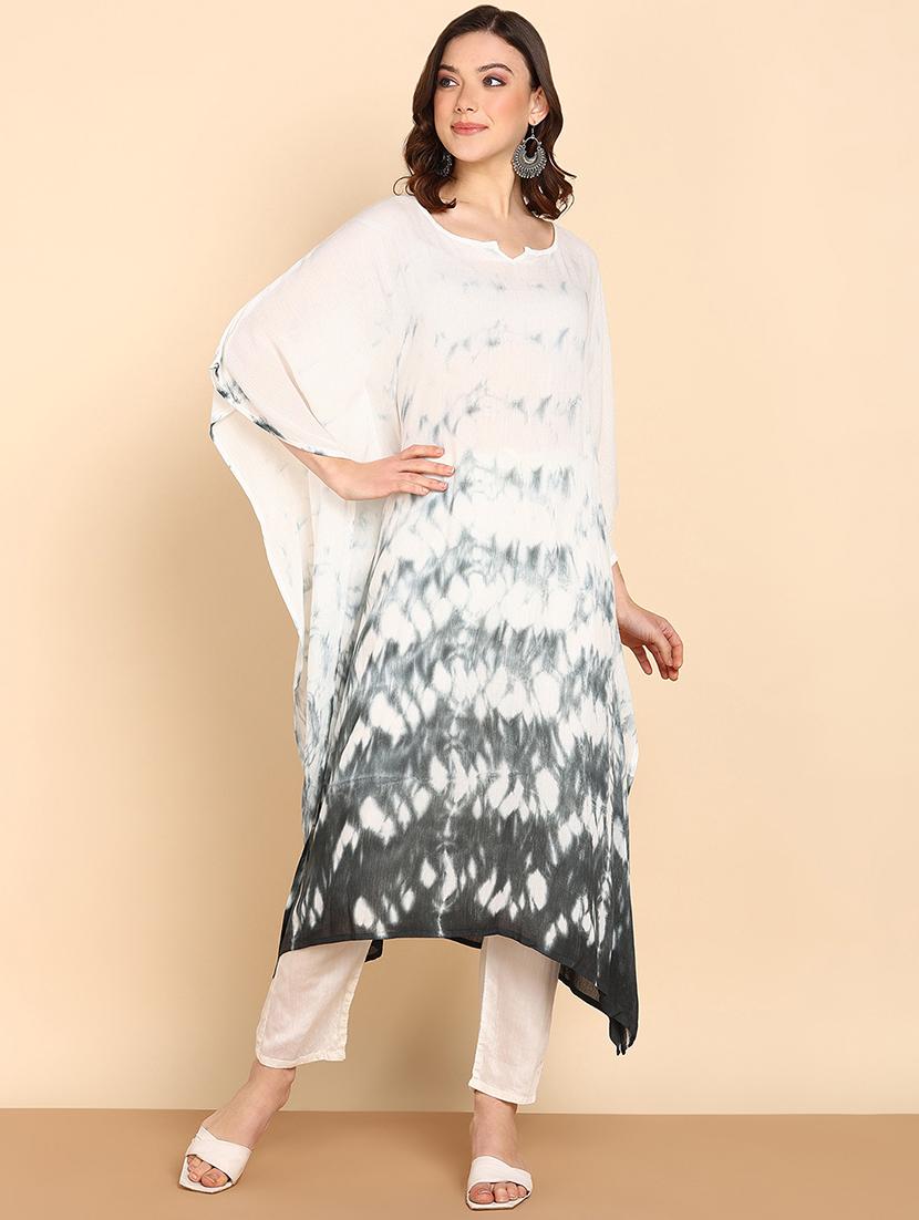 women kimono sleeve kaftan kurta - 20965510 - Zoom Image - 0