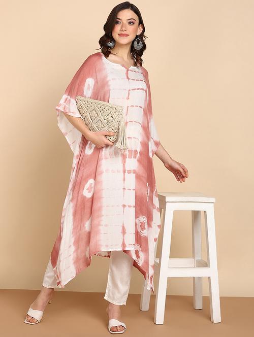 women kimono sleeve kaftan kurta - 20965516 - Standard Image - 0