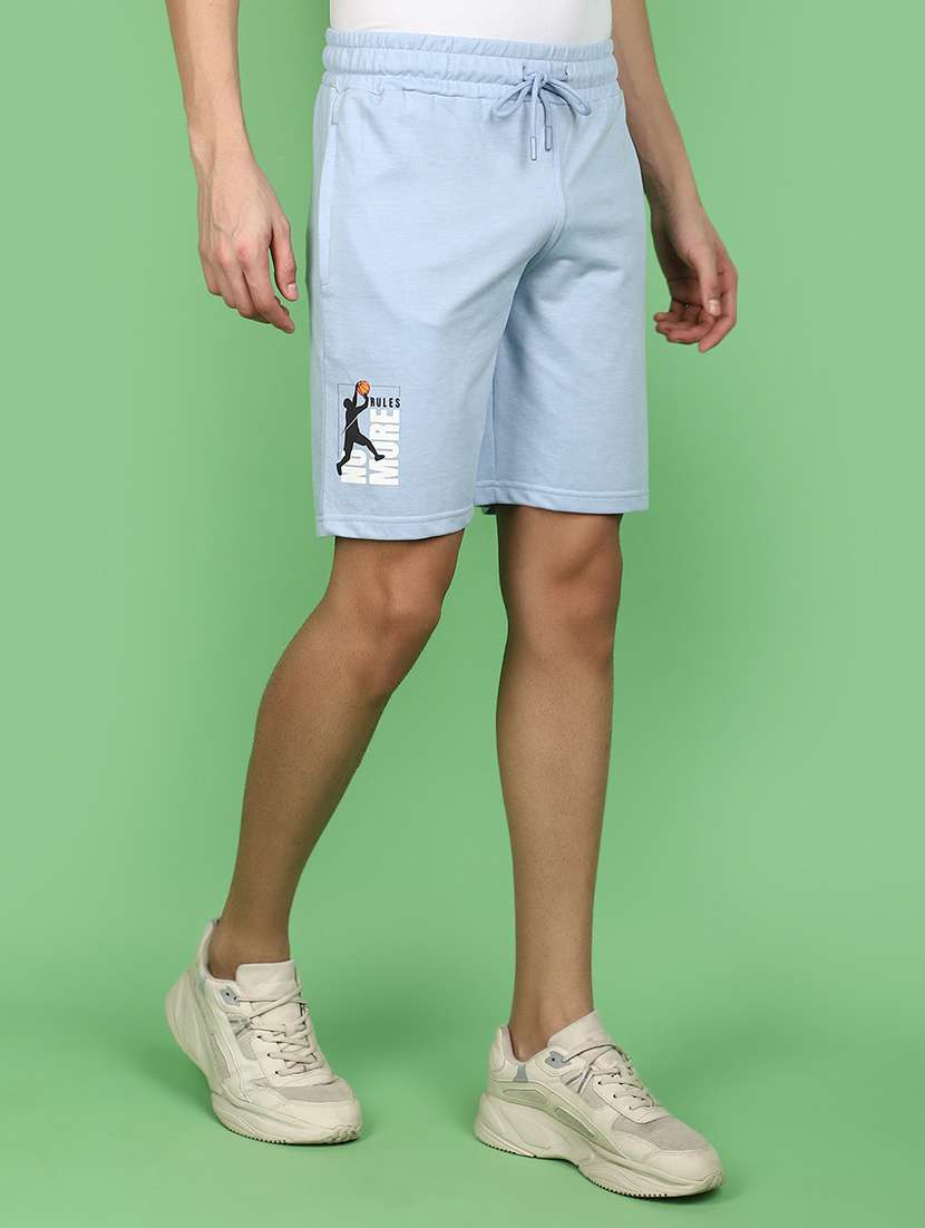 men solid mid rise shorts - 20965771 -  Standard Image - 2