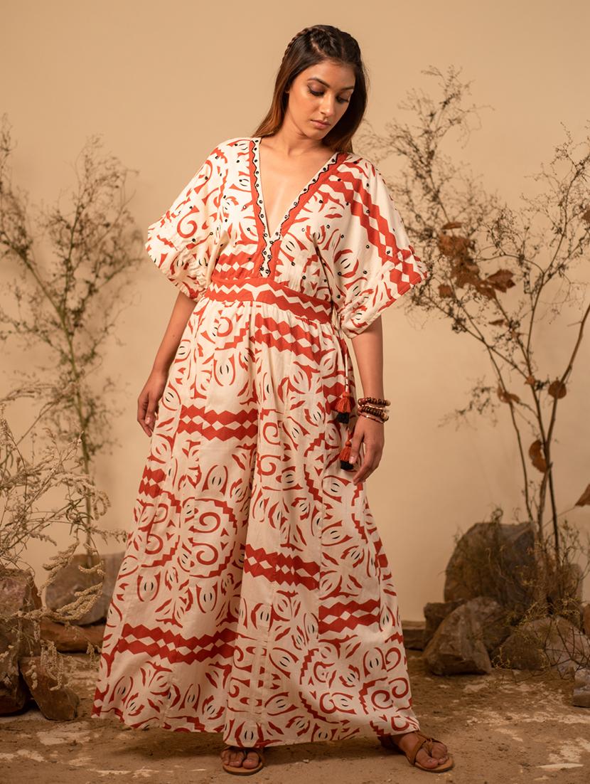 women beige full leg jumpsuit - 20966067 - Zoom Image - 0