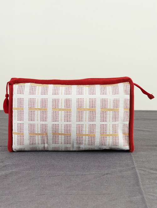 printed cotton regular pouch - 20967599 - Standard Image - 0