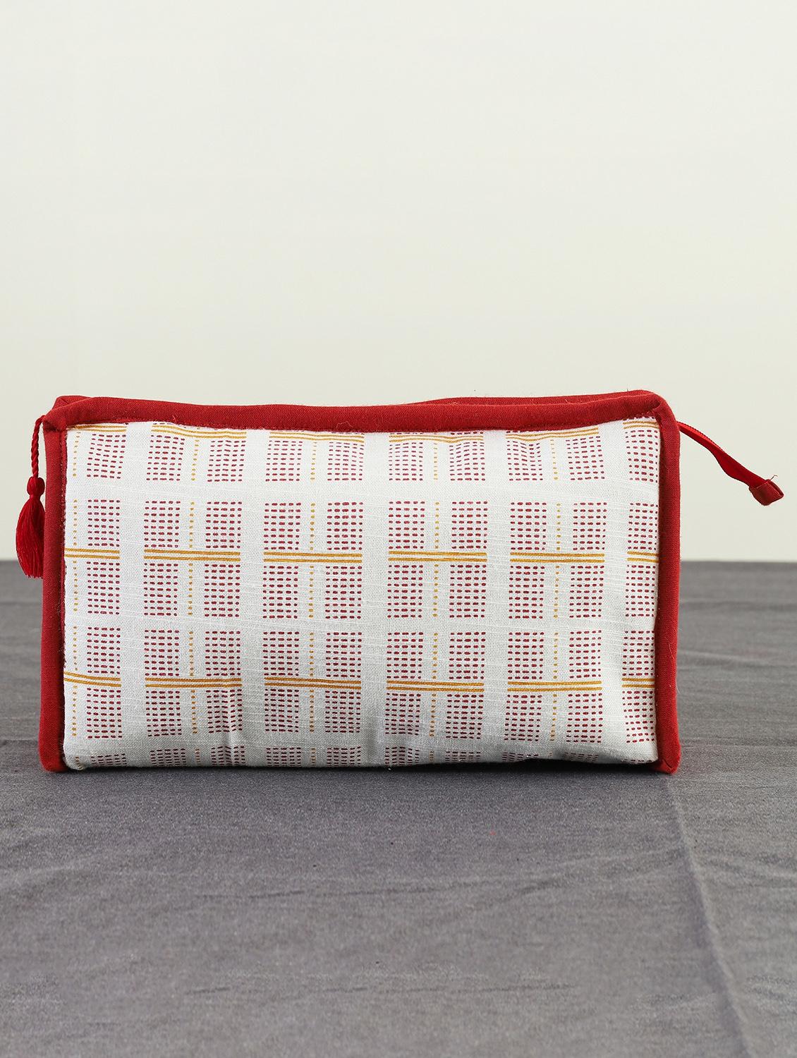 printed cotton regular pouch - 20967599 - Zoom Image - 0