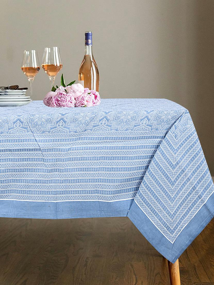 texstylers cotton 280 tc printed 60 x 90 inches 6 seater dining table cloth - 20968159 - Standard Image - 2