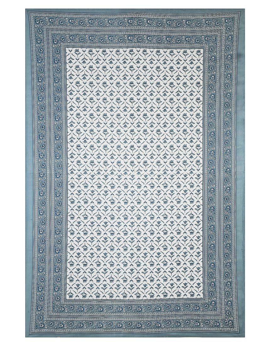 texstylers cotton 280 tc printed 60 x 90 inches 6 seater dining table cloth - 20968170 - Standard Image - 2