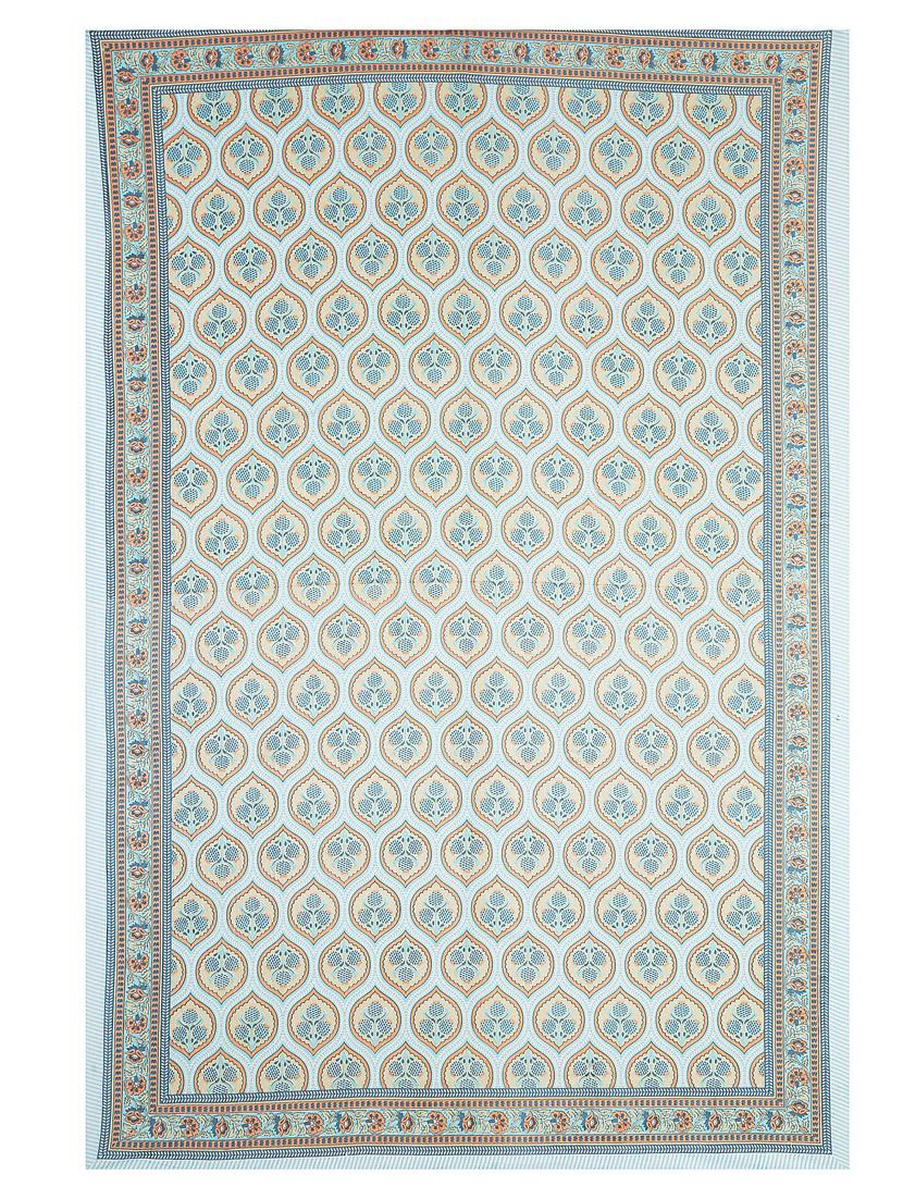 texstylers cotton 280 tc printed 60 x 90 inches 6 seater dining table cloth - 20968174 - Standard Image - 2