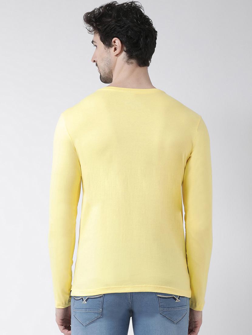 men round neck chest printed t-shirt - 20968849 - Standard Image - 2