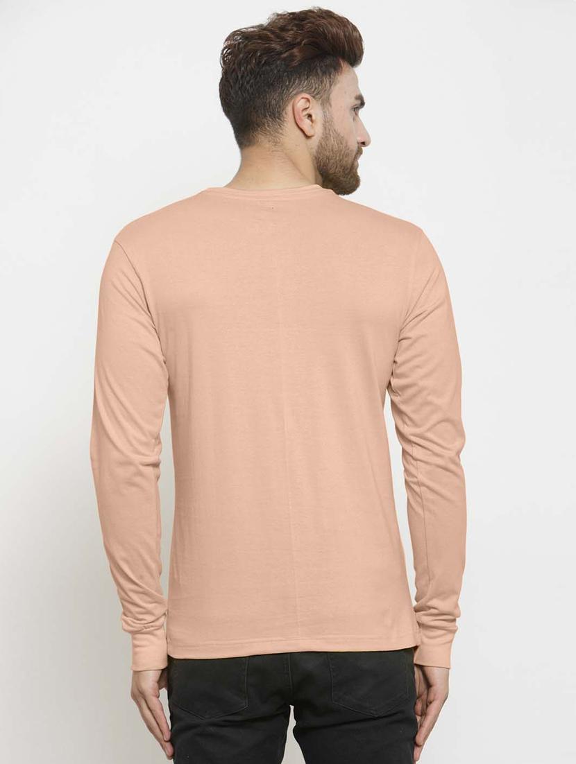 men round neck chest printed t-shirt - 20968862 - Standard Image - 2