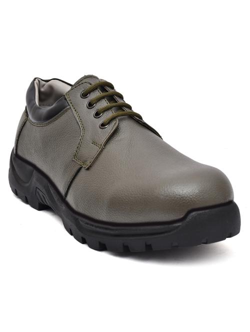 green leather laceup derbies - 20969577 - Standard Image - 0