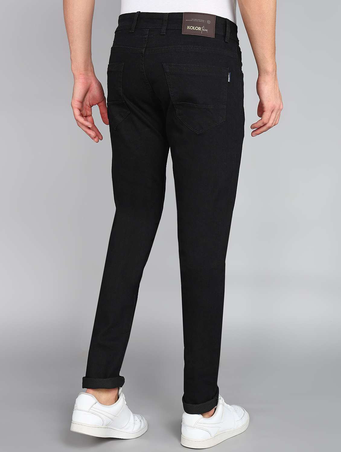 men mid rise plain jeans - 20970068 -  Standard Image - 2