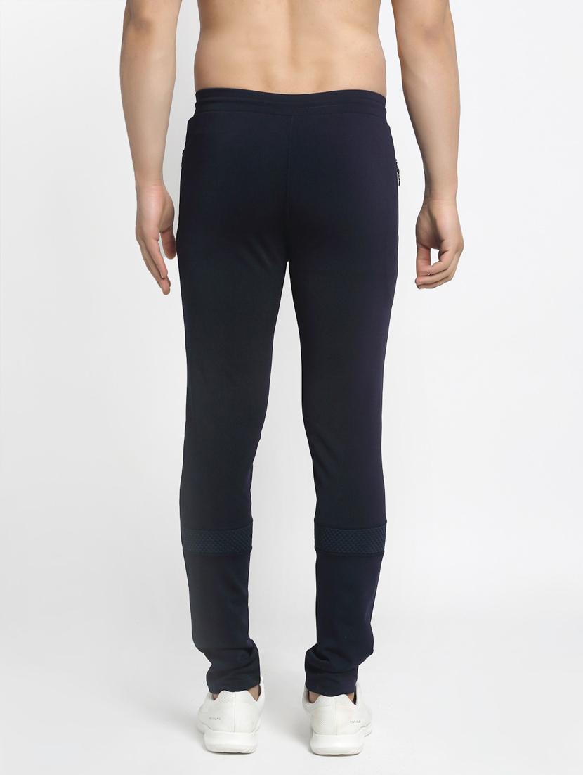 men solid full length track pant - 20970392 - Standard Image - 2