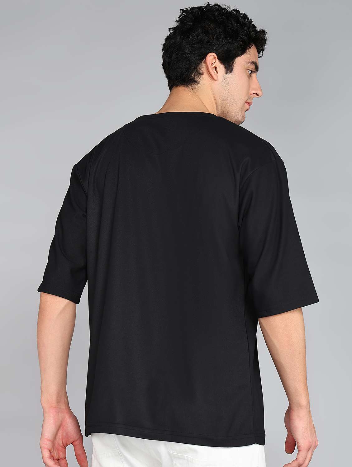 men crew neck logo print t-shirt - 20970435 -  Standard Image - 2