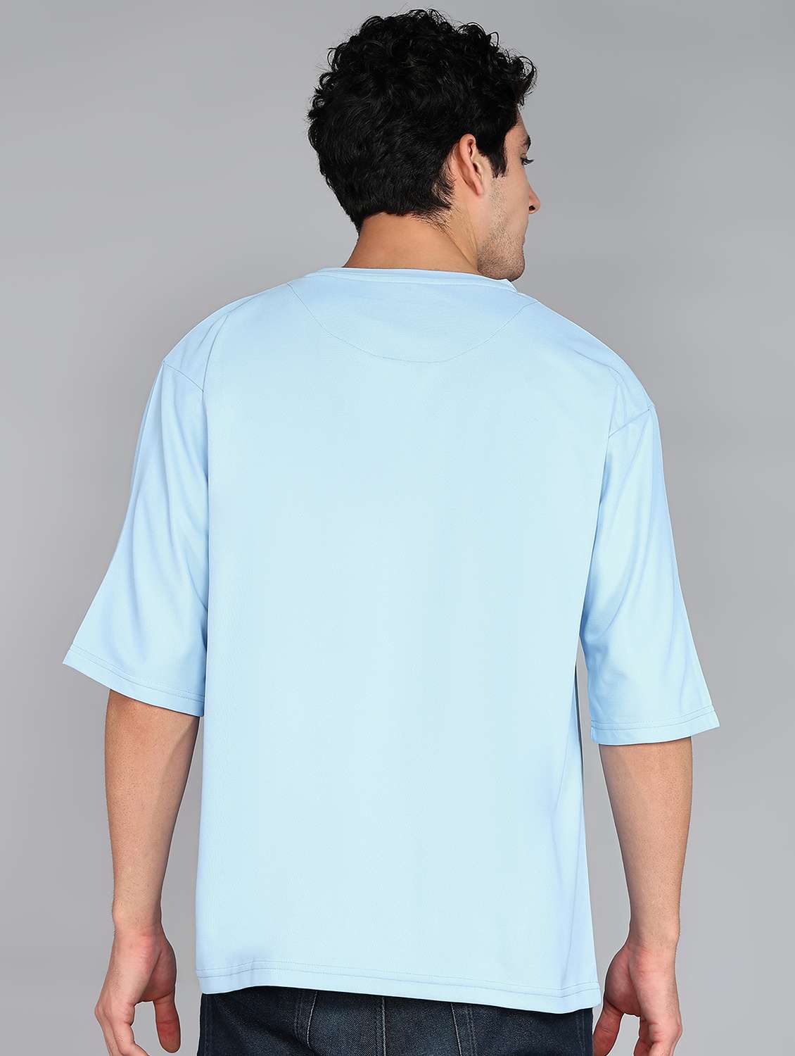 men crew neck oversized t-shirt - 20970440 -  Standard Image - 2