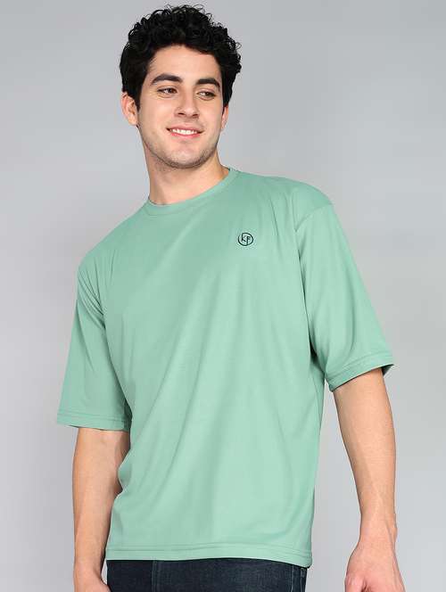 men crew neck logo print t-shirt - 20970442 -  Standard Image - 0