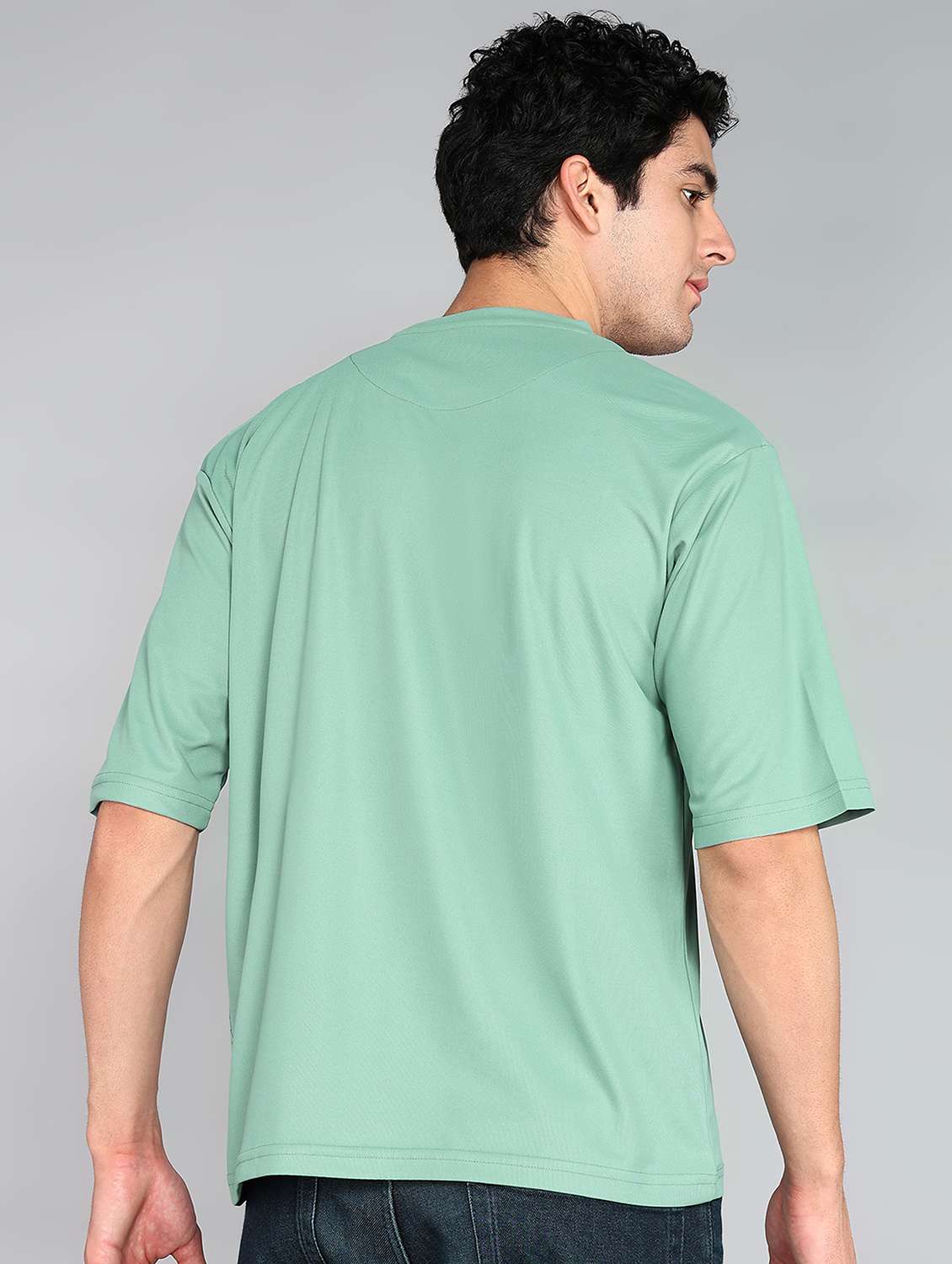 men crew neck logo print t-shirt - 20970442 -  Standard Image - 2