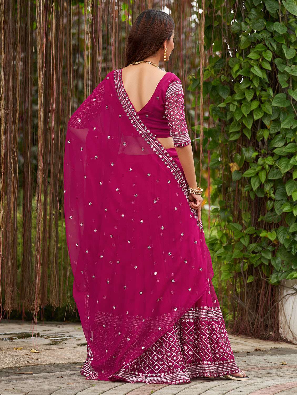 women embroidered lehenga choli with dupatta - 20970485 -  Standard Image - 2