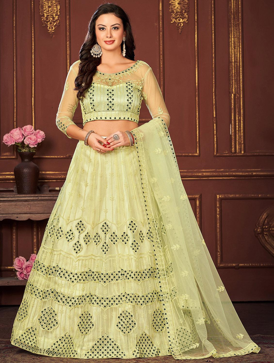 women embroidered lehenga choli with dupatta - 20970488 - Zoom Image - 0