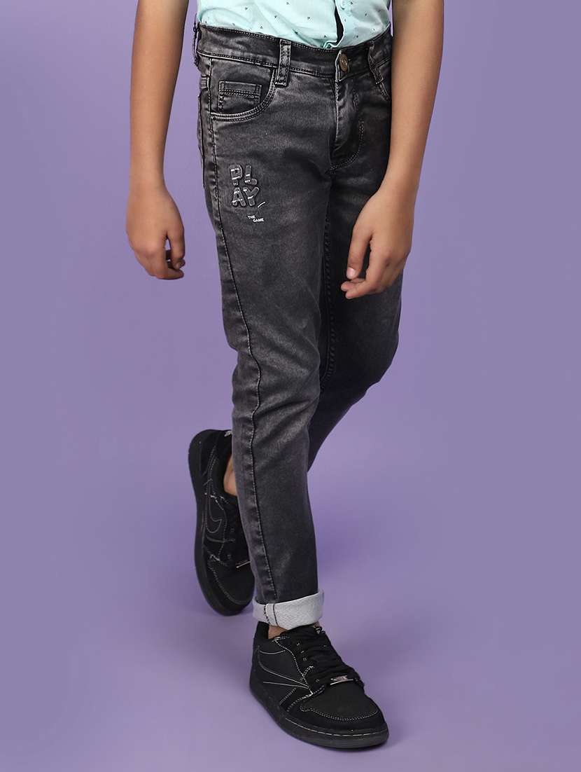 women solid slim fit plain jean - 20970508 -  Standard Image - 2