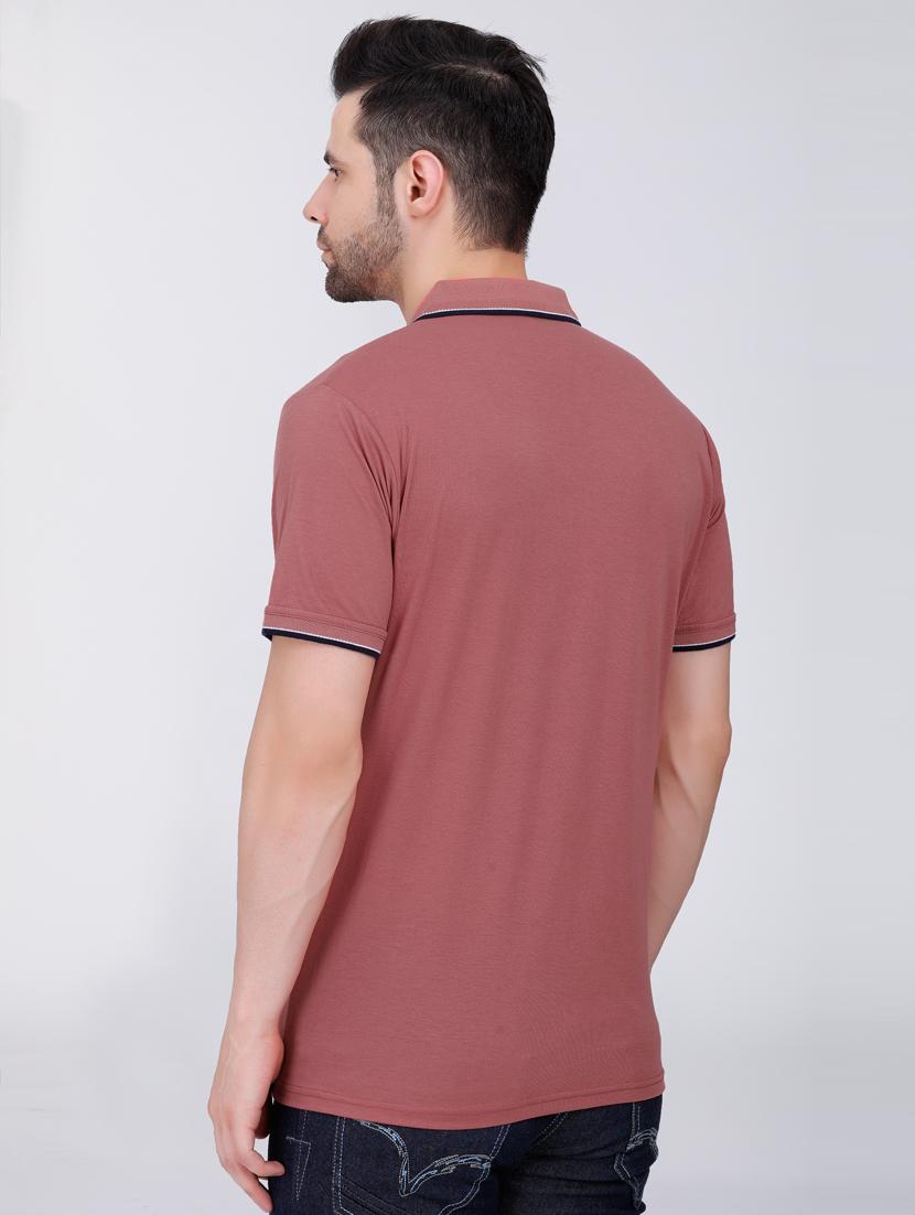 men solid polo t-shirt - 20971447 - Standard Image - 2