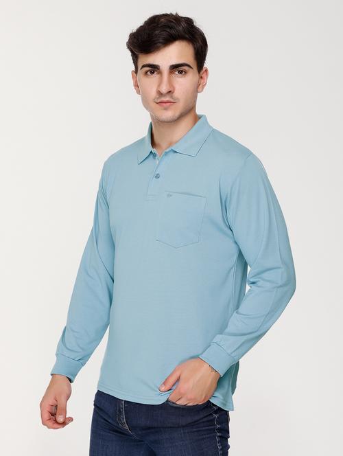 men solid polo t-shirt - 20971500 -  Standard Image - 0