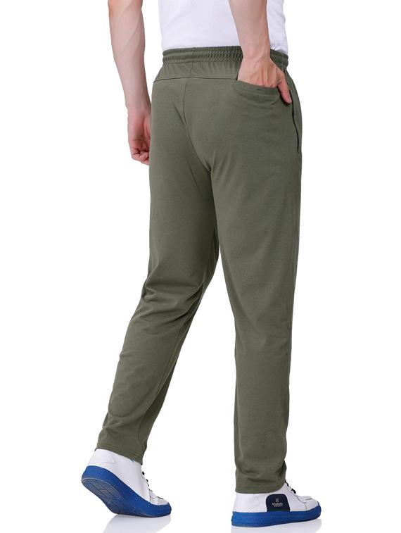 men mid rise placement printed full length track pant - 20971513 - Standard Image - 2
