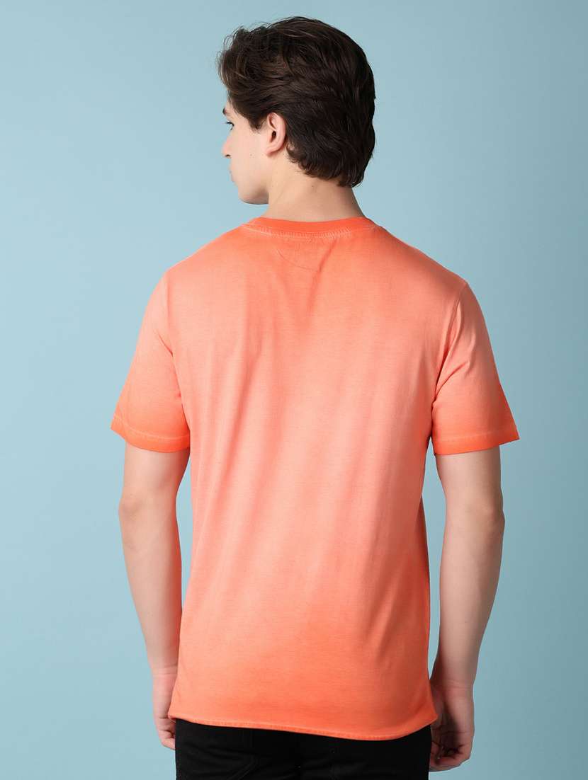 men front print short sleeve t-shirt - 20973910 -  Standard Image - 2