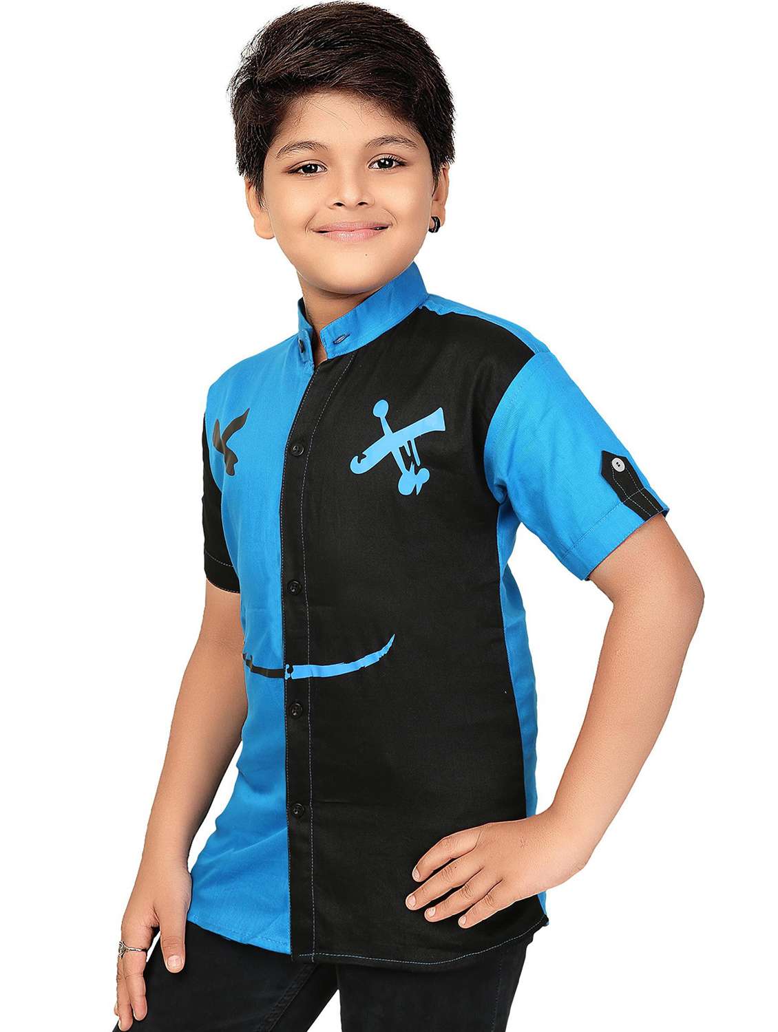 kids short sleeve casual shirt - 20977690 -  Standard Image - 2