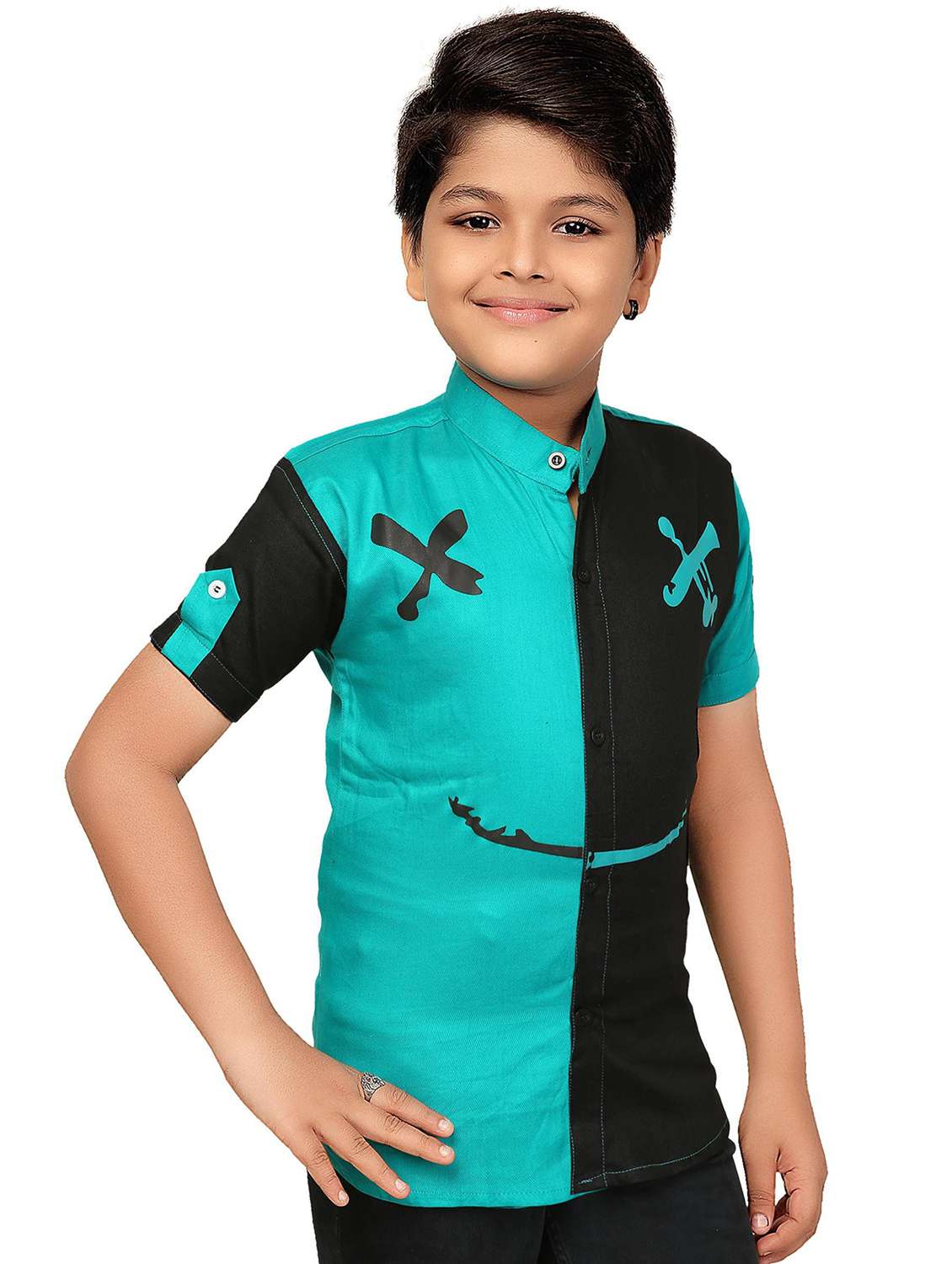 kids short sleeve casual shirt - 20977691 -  Standard Image - 2