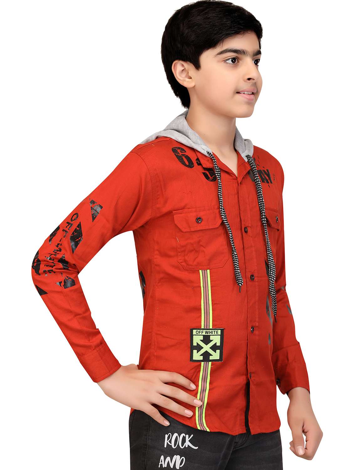 kids long sleeve casual shirt - 20977730 -  Standard Image - 2