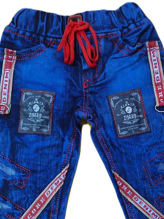 boys mid rise patch work joggers - 20978208 -  Standard Image - 2