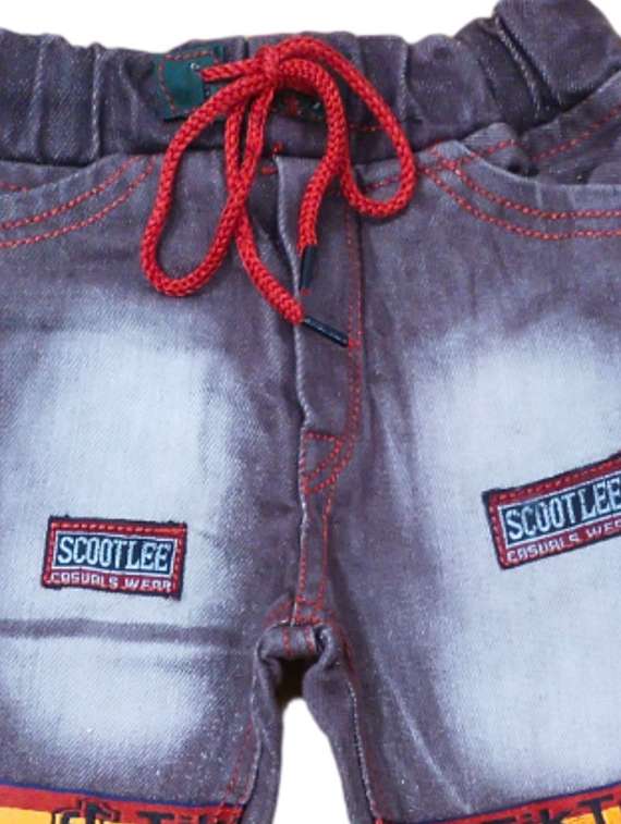 boys mid rise patch work joggers - 20978257 -  Standard Image - 2