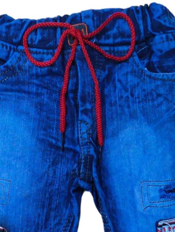 boys mid rise patch work joggers - 20978272 -  Standard Image - 2