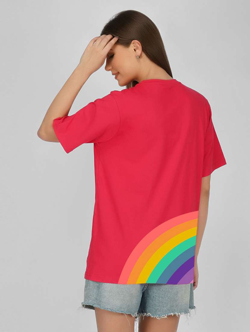 round neck back print t-shirt  - 20978410 -  Standard Image - 2