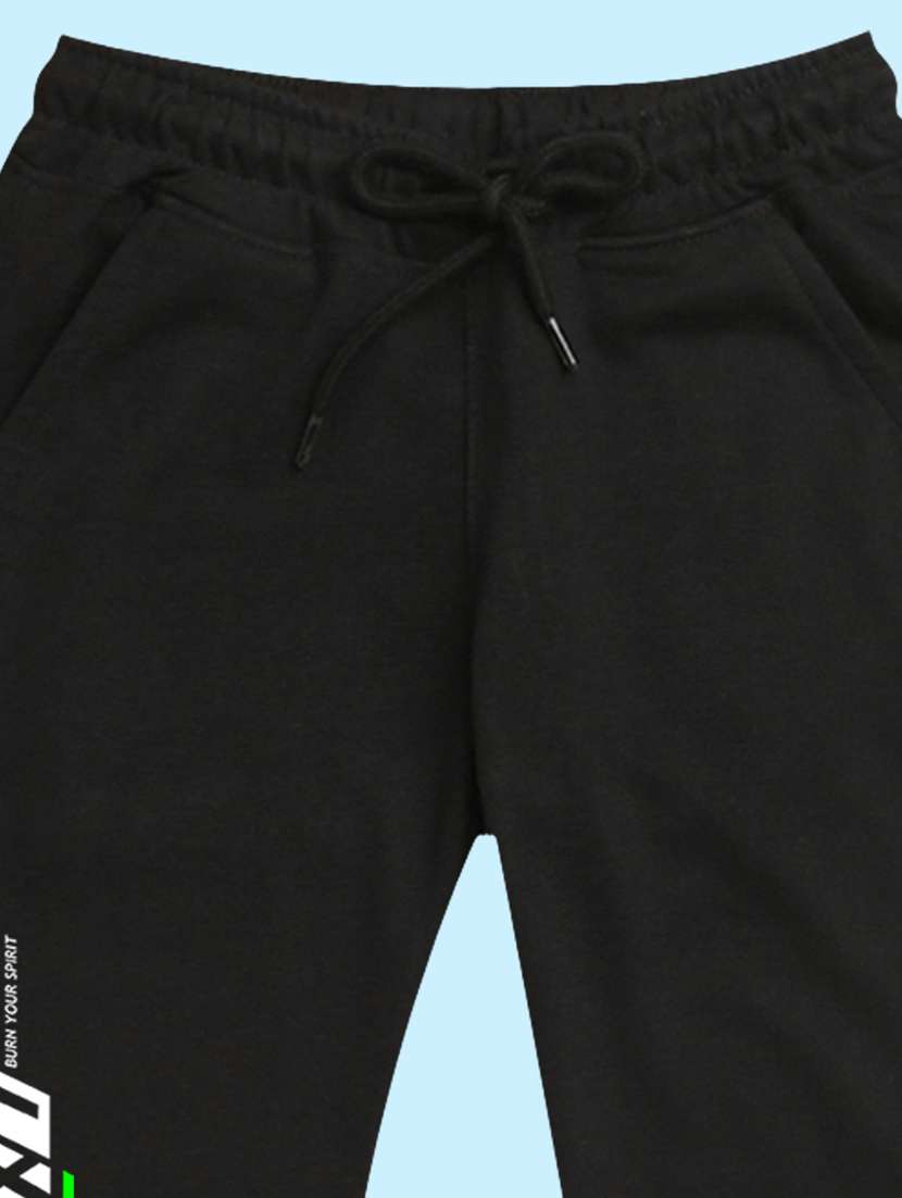 black placement print detailed jogger - 20978708 - Standard Image - 2